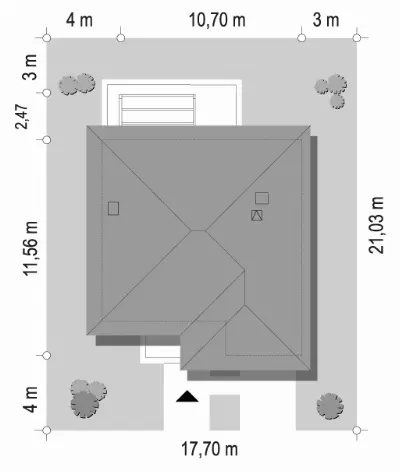 Tytan 5 B — plan sytuacyjny 1