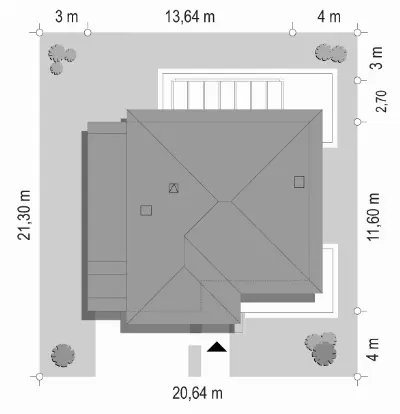 Tytan 6 — plan sytuacyjny 1 (odbicie lustrzane)
