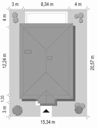 Urwis — plan sytuacyjny 1