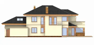 Verona — elewacje 2 (odbicie lustrzane)