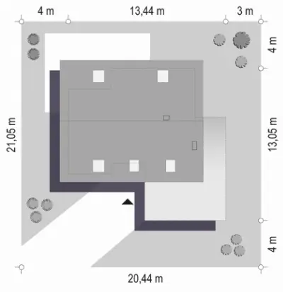 Viking 2 — plan sytuacyjny 1 (odbicie lustrzane)