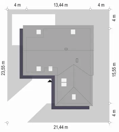 Viking 4 — plan sytuacyjny 1 (odbicie lustrzane)