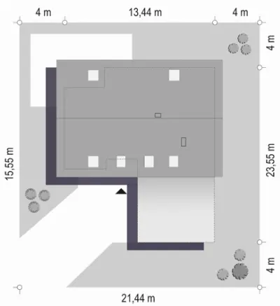 Viking — plan sytuacyjny 1 (odbicie lustrzane)