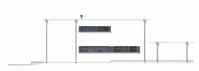 Villa Nova — elewacje 4 (odbicie lustrzane)