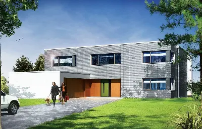 Villa Nova — wizualizacje 1 (odbicie lustrzane)