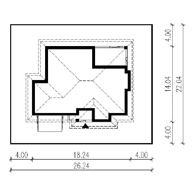 W dobrym guście - wariant I — plan sytuacyjny 1
