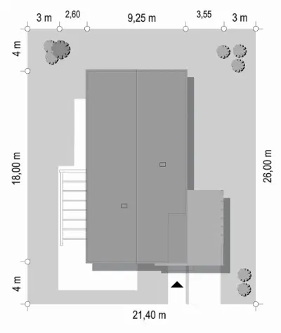Wąski 3 — plan sytuacyjny 1