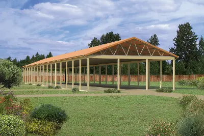 Wiata magazynowa PMC01 — wizualizacje 1