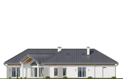 Willa Parkowa 6 modern B — elewacje 2