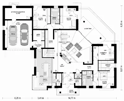Willa Parkowa 6 modern B — wizualizacje 8