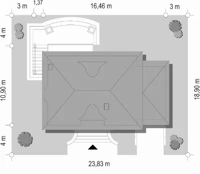 Willowy — plan sytuacyjny 1