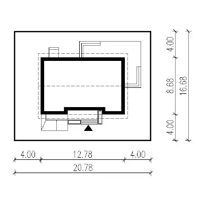 Wiosenne słońce — plan sytuacyjny 1 (odbicie lustrzane)
