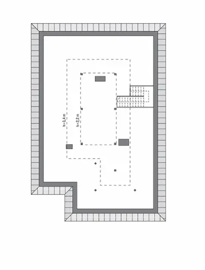 Wiosenny powiew (aranżacja 1) — rzuty kondygnacji 2