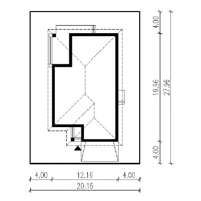 Wiosenny powiew - wariant I — plan sytuacyjny 1