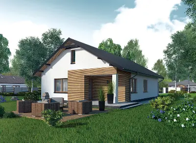 Własny dom - wariant I — wizualizacje 2