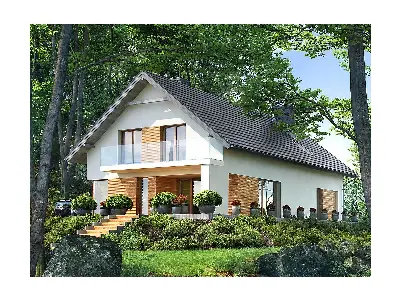 Woodland — wizualizacje 2 (odbicie lustrzane)