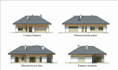 Wrzosowe wzgórza — elewacje 1