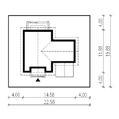 Wspaniały - wariant II — plan sytuacyjny 1