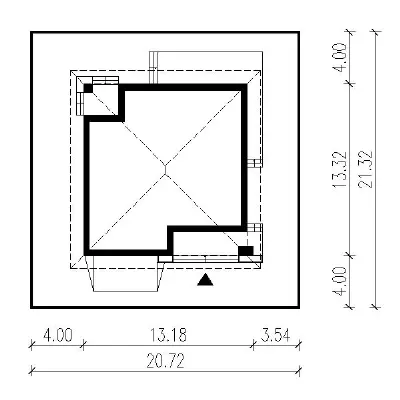 Wśród wrzosów — plan sytuacyjny 1 (odbicie lustrzane)