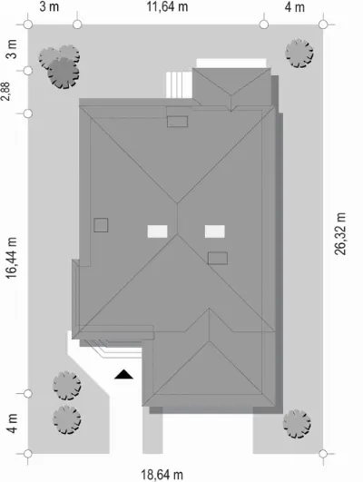 Wygodny 2 — plan sytuacyjny 1