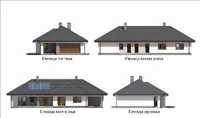 Wygodny — elewacje 1