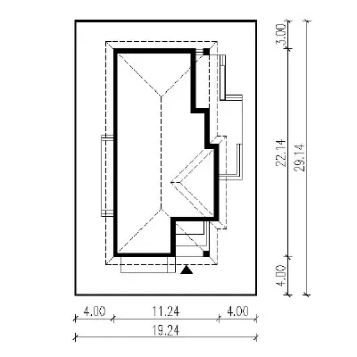Wygodny — plan sytuacyjny 1 (odbicie lustrzane)
