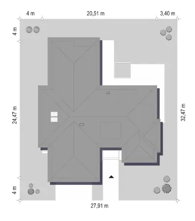 Wyjątkowy 2 — plan sytuacyjny 1