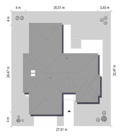 Wyjątkowy — plan sytuacyjny 1
