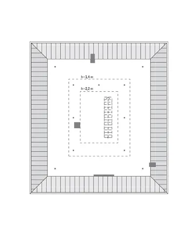 Wykonany — rzuty kondygnacji 2
