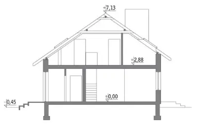 Wykwintny — przekroje 1 (odbicie lustrzane)