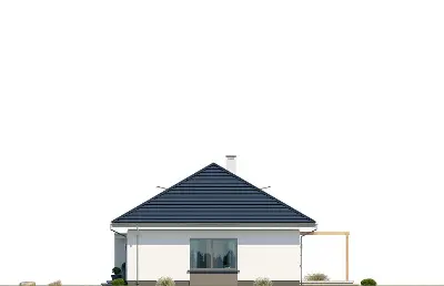 Wymarzony 11 B — elewacje 3 (odbicie lustrzane)