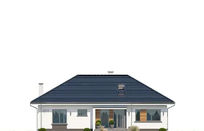 Wymarzony 11 B — elewacje 1 (odbicie lustrzane)