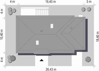 Wymarzony 11 — plan sytuacyjny 1