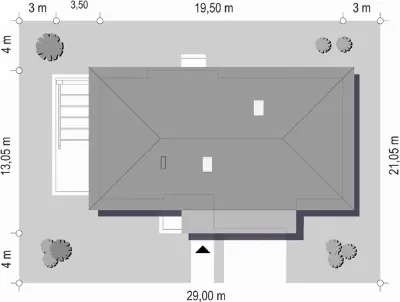 Wymarzony 2 — plan sytuacyjny 1