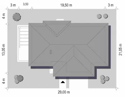 Wymarzony 3 — plan sytuacyjny 1