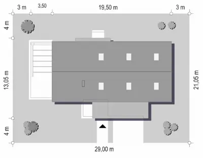 Wymarzony 4 — plan sytuacyjny 1