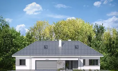 Wymarzony 6 — elewacje 1 (odbicie lustrzane)