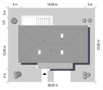Wymarzony 6 — plan sytuacyjny 1