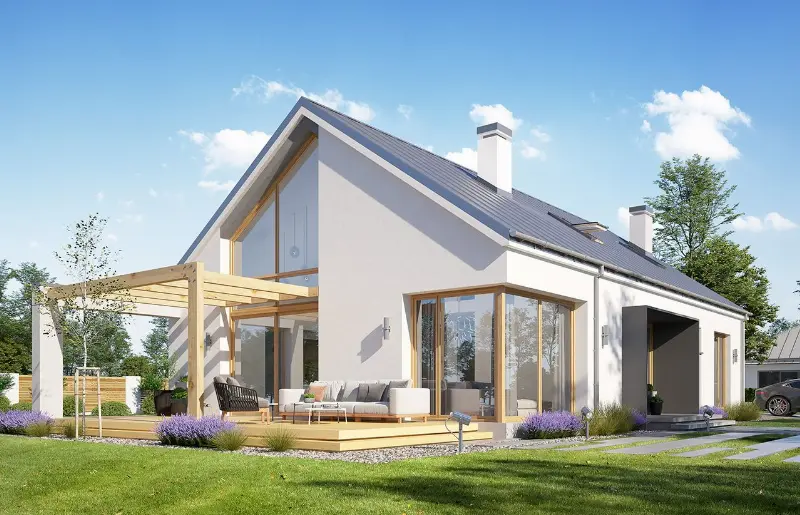 Projekt domu Wymarzony 8 B — wizualizacja