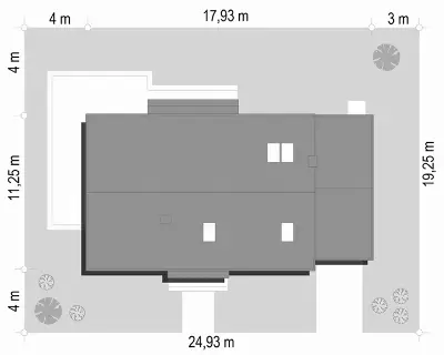 Wymarzony 9 B — plan sytuacyjny 1