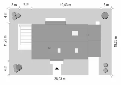 Wymarzony 9 — plan sytuacyjny 1