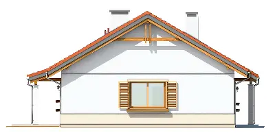 Żabka 2 — elewacje 3 (odbicie lustrzane)