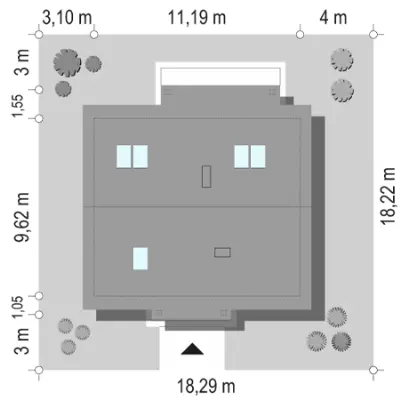 Żabka 3 — plan sytuacyjny 1