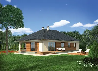 Zachodni widok - wariant I — wizualizacje 2
