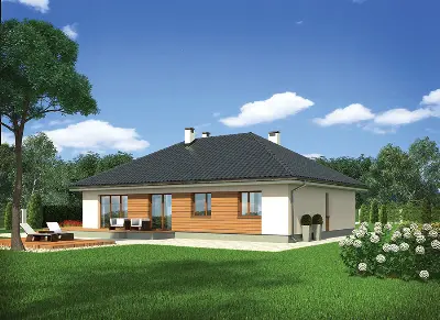 Zachodni widok - wariant I — wizualizacje 1
