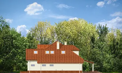 Zacisze 3 — elewacje 4 (odbicie lustrzane)