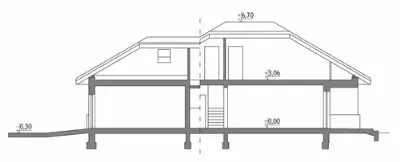 Zapach wiosny - wariant II — przekroje 1 (odbicie lustrzane)