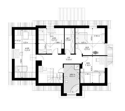 Zgrabny 3 — rzuty kondygnacji 2