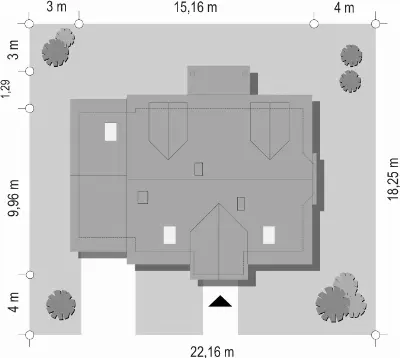 Zgrabny 3 — plan sytuacyjny 1