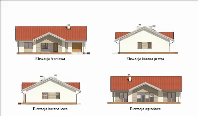 Zielona połonina — elewacje 1